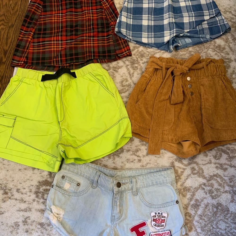 SHORTS & SKIRTS BUNDLE. All from Urban Outfitters.